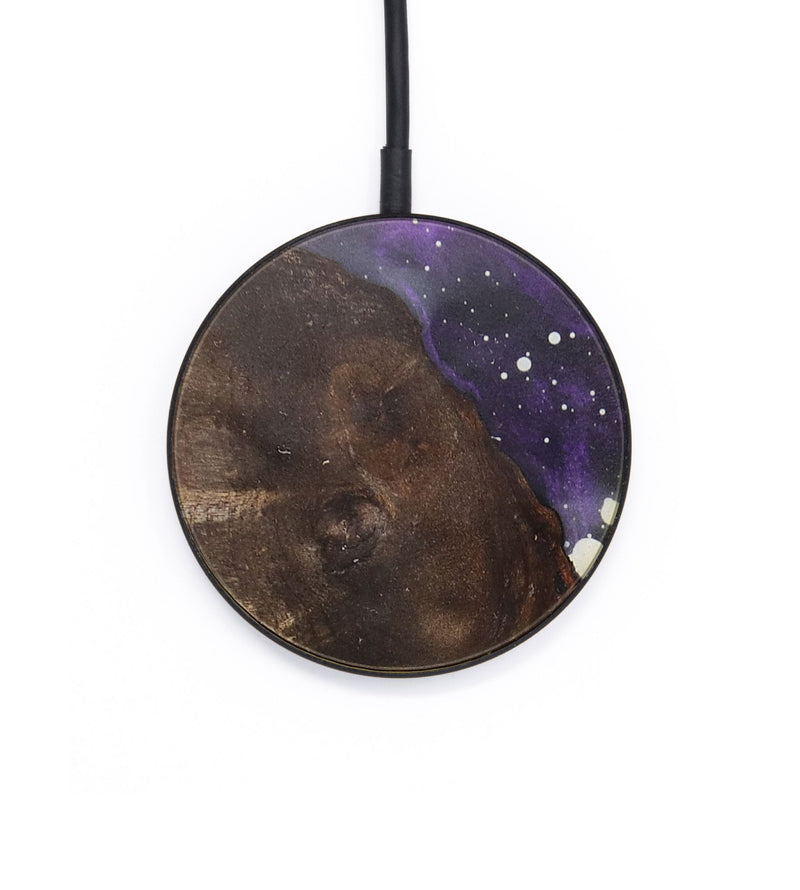 Circle Wood+Resin Wireless Charger - Michele (Cosmos, 720707)