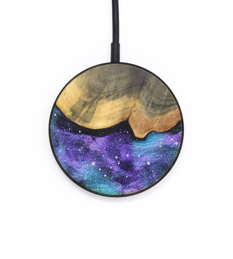 Circle Wood+Resin Wireless Charger - Lauryn (Cosmos, 720718)