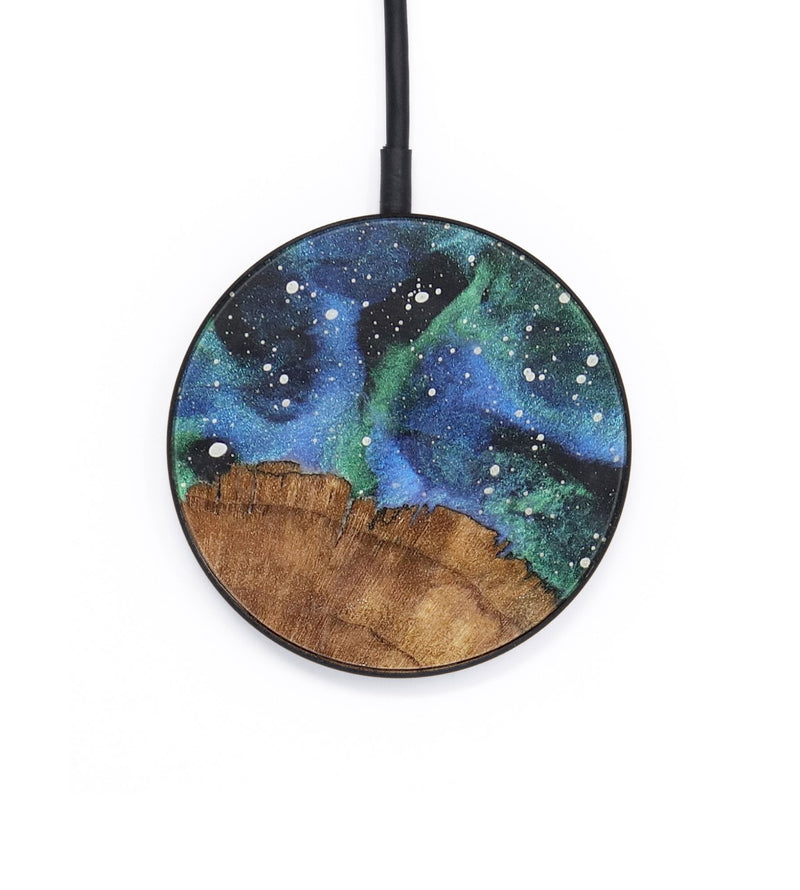 Circle Wood+Resin Wireless Charger - Lucy (Cosmos, 720721)