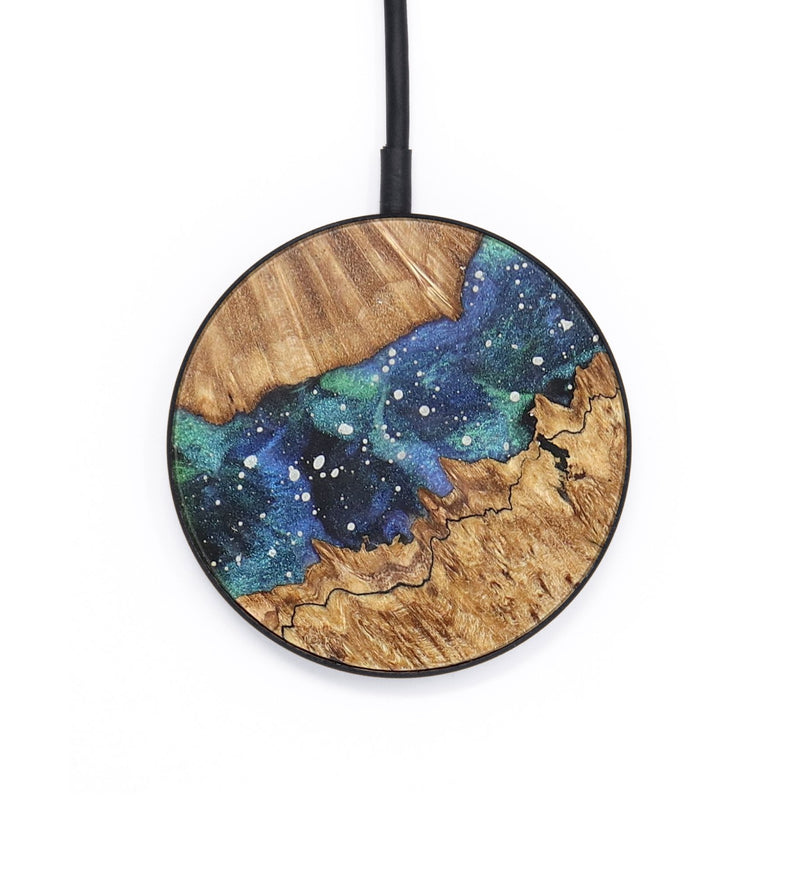 Circle Wood+Resin Wireless Charger - Lauryn (Cosmos, 720723)