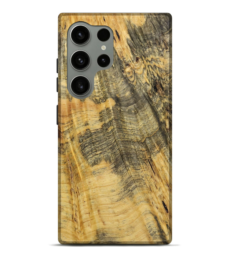 Galaxy S24 Ultra Wood+Resin Live Edge Phone Case - Evelyn (Wood Burl, 720762)