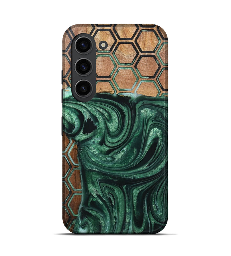 Galaxy S23 Wood+Resin Live Edge Phone Case - Sharon (Pattern, 721319)