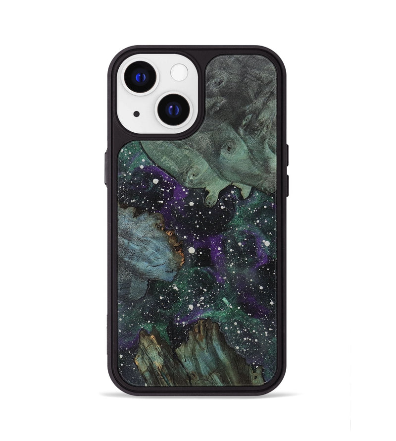 iPhone 13 Wood+Resin Phone Case - Selena (Cosmos, 721348)
