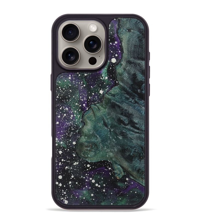 iPhone 16 Pro Max Wood+Resin Phone Case - Clifford (Cosmos, 721364)