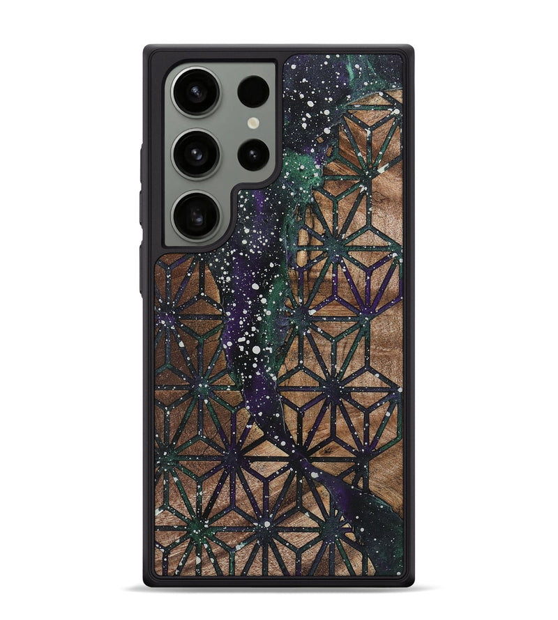 Galaxy S24 Ultra Wood+Resin Phone Case - Ellie (Cosmos, 721368)