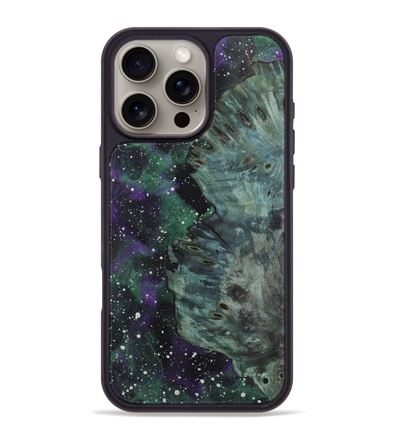 iPhone 16 Pro Max Wood+Resin Phone Case - Kobe (Cosmos, 721369)