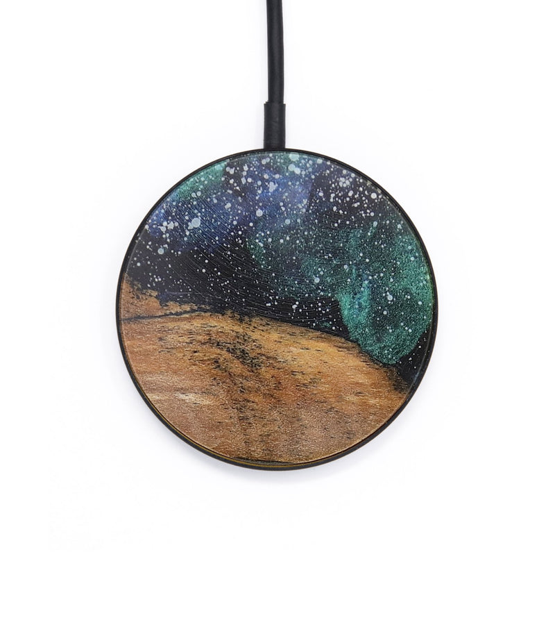 Circle Wood+Resin Wireless Charger - Ali (Cosmos, 721503)
