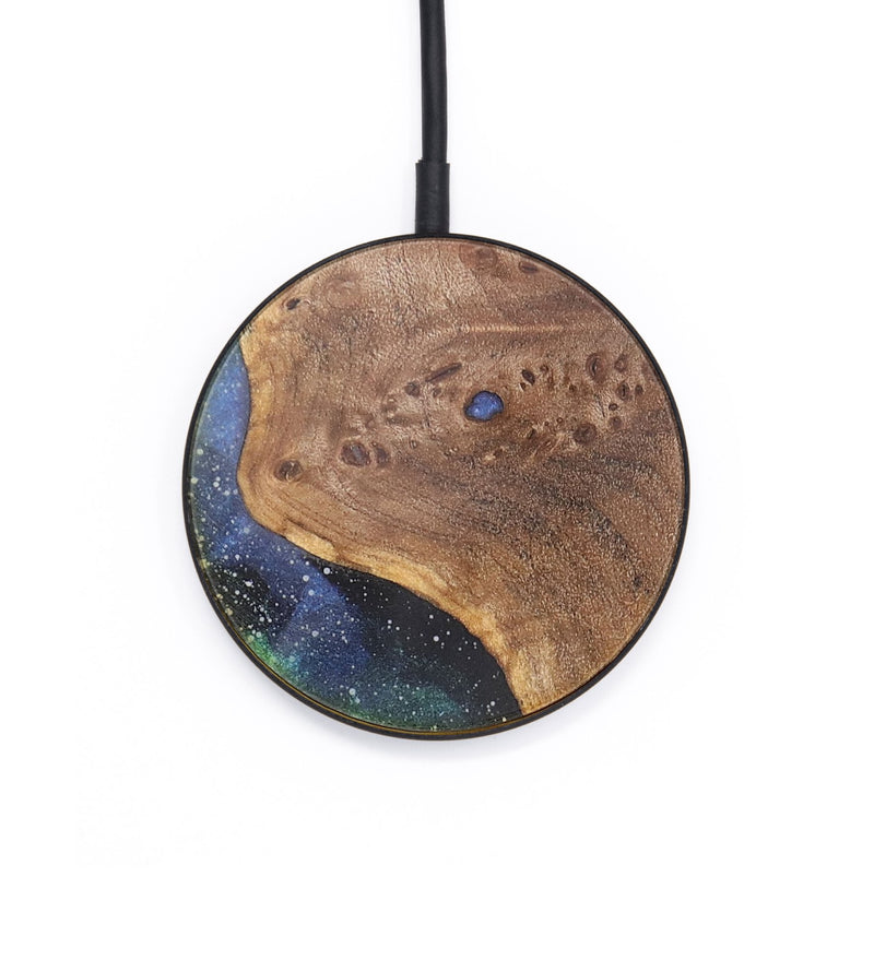 Circle Wood+Resin Wireless Charger - Ronan (Cosmos, 721504)
