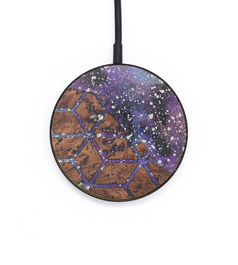 Circle Wood+Resin Wireless Charger - Ian (Cosmos, 721506)