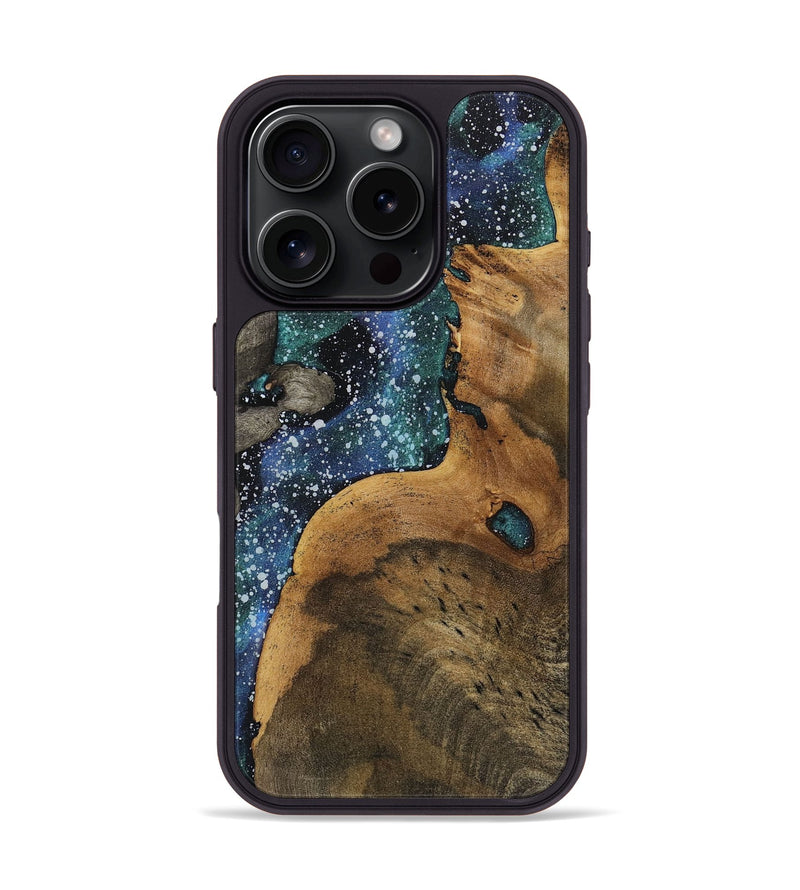 iPhone 16 Pro Wood+Resin Phone Case - Jerome (Cosmos, 721537)