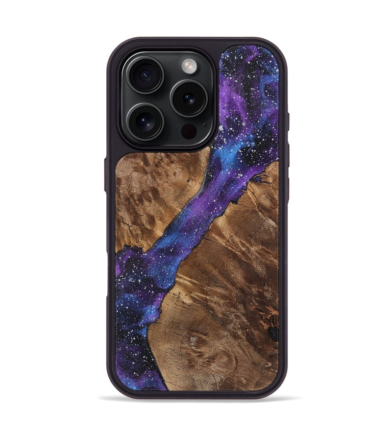 iPhone 16 Pro Wood+Resin Phone Case - Lawson (Cosmos, 721544)