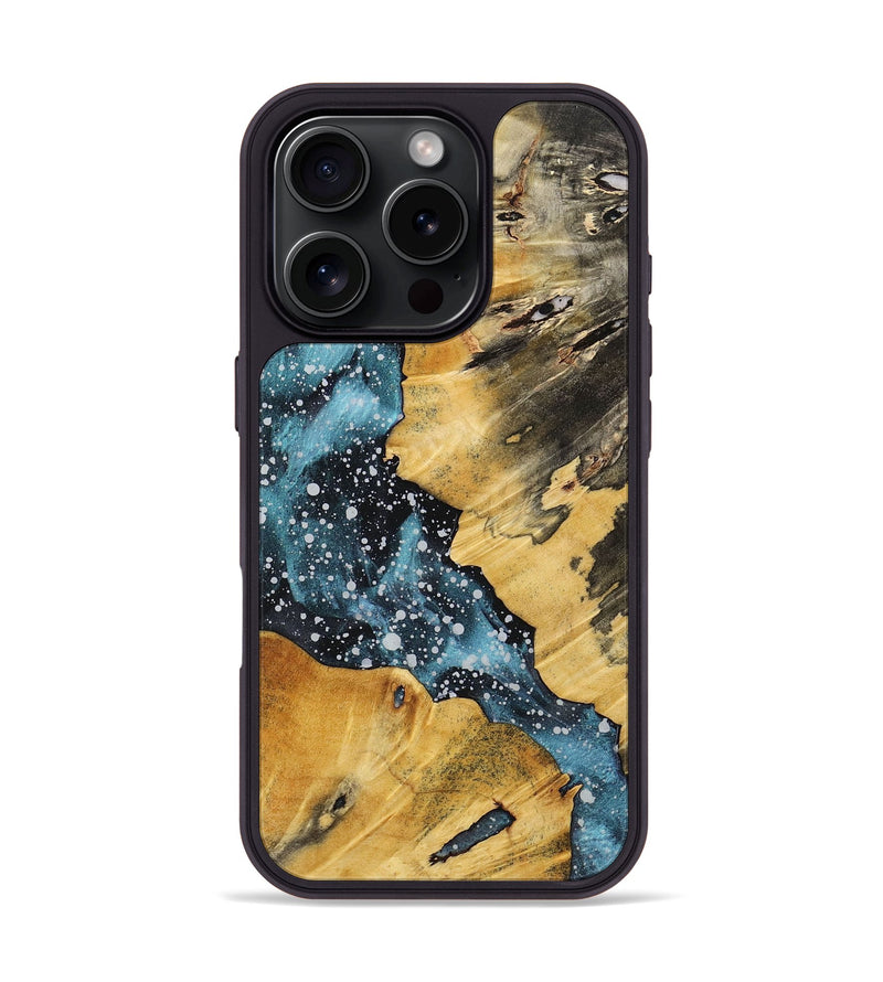 iPhone 16 Pro Wood+Resin Phone Case - Bradley (Cosmos, 721553)