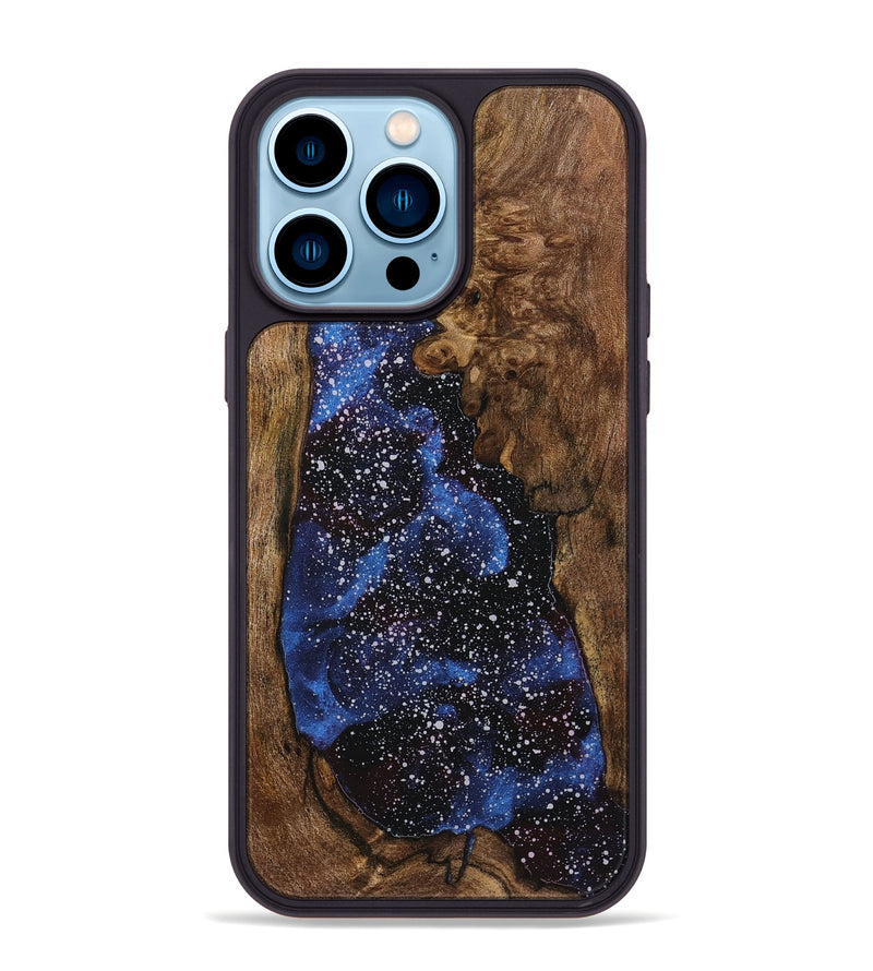 iPhone 14 Pro Max Wood+Resin Phone Case - Jorge (Cosmos, 721556)