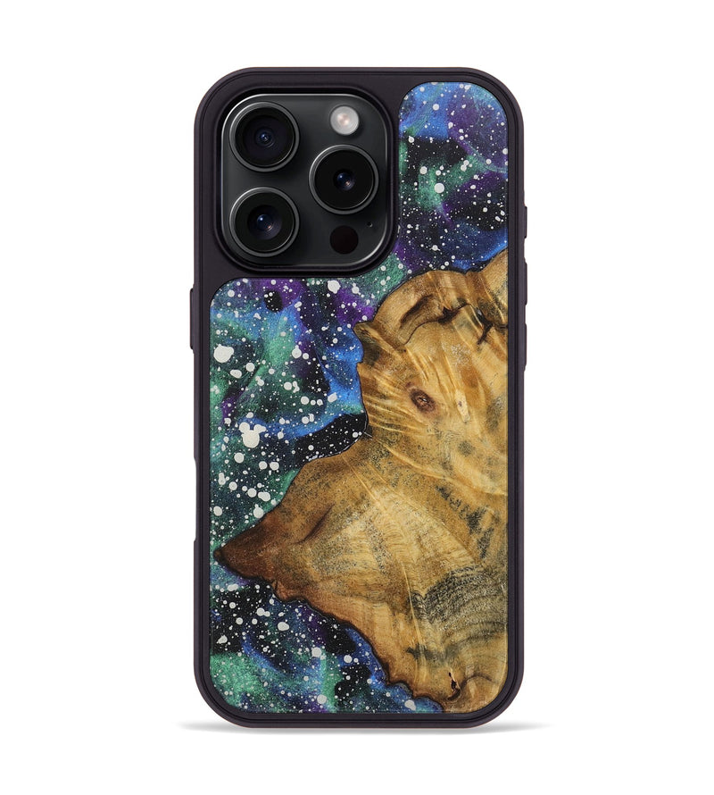 iPhone 16 Pro Wood+Resin Phone Case - Jimmie (Cosmos, 721568)