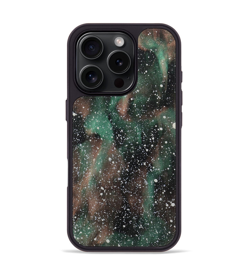 iPhone 16 Pro Wood+Resin Phone Case - Keith (Cosmos, 721575)
