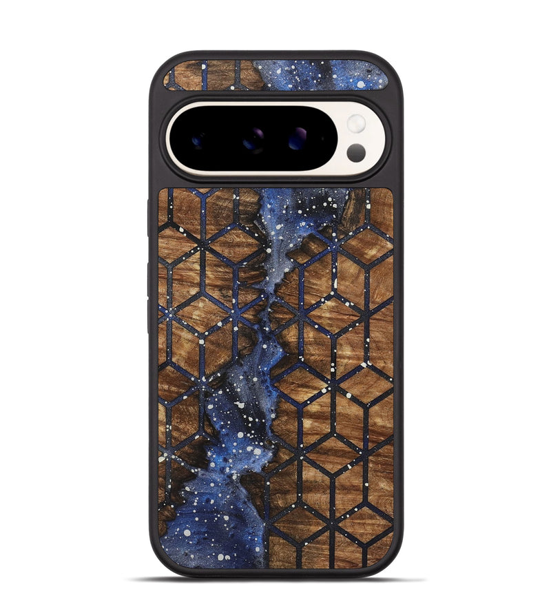 Pixel 9 Pro Wood+Resin Phone Case - Valentina (Cosmos, 721586)