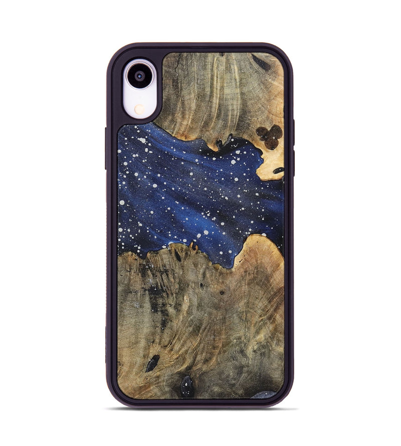 iPhone Xr Wood+Resin Phone Case - Merle (Cosmos, 721588)