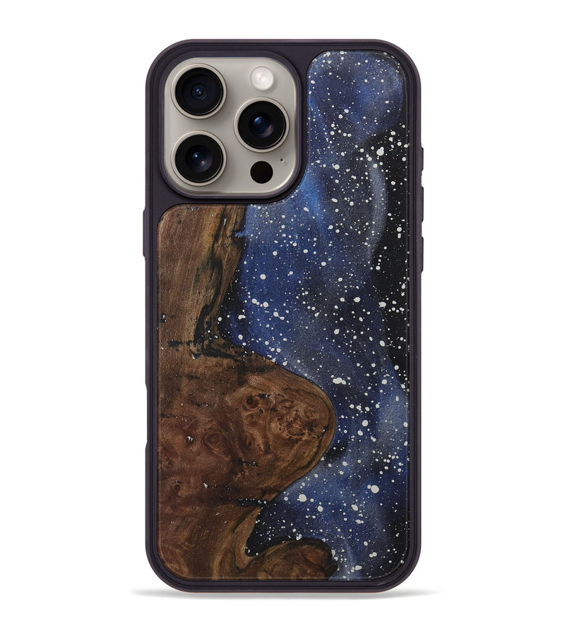 iPhone 16 Pro Max Wood+Resin Phone Case - Lexi (Cosmos, 721598)