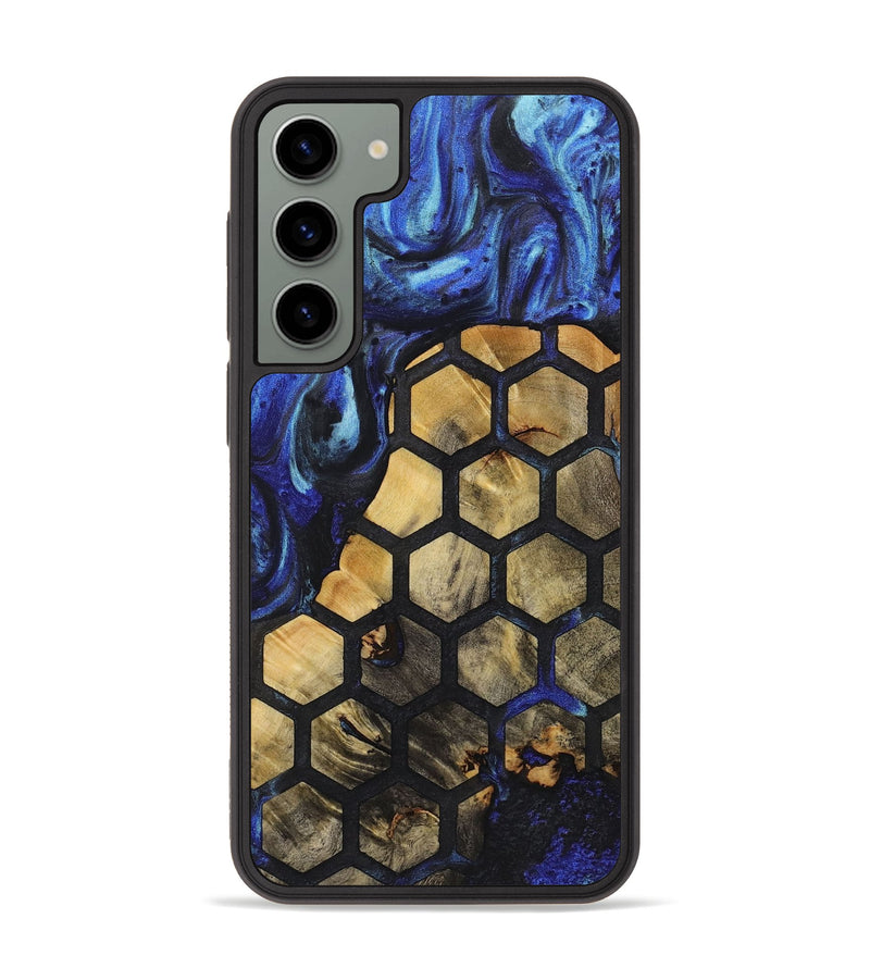 Galaxy S23 Plus Wood+Resin Phone Case - Lloyd (Pattern, 721707)