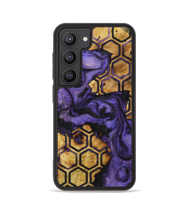 Galaxy S23 Wood+Resin Phone Case - Dean (Pattern, 721742)