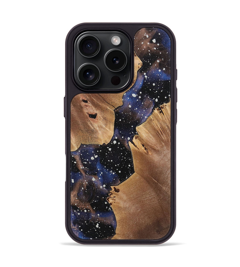 iPhone 16 Pro Wood+Resin Phone Case - Randall (Cosmos, 721819)