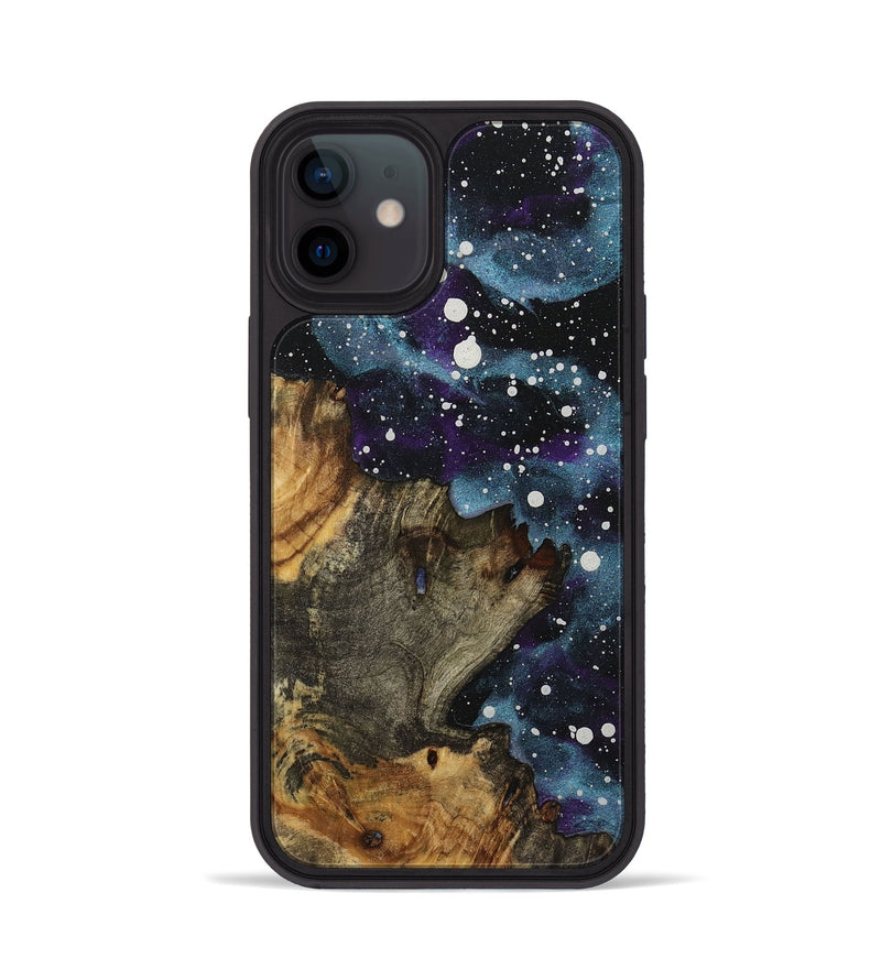 iPhone 12 Wood+Resin Phone Case - Frank (Cosmos, 721861)
