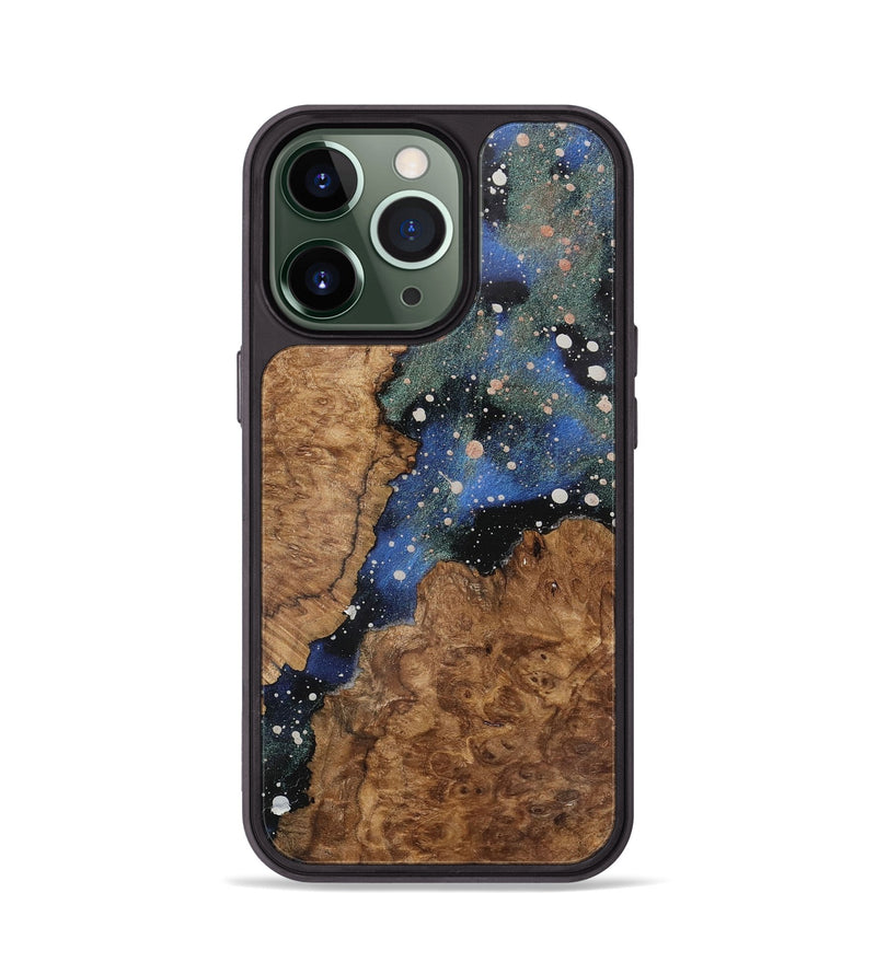 iPhone 13 Pro Wood+Resin Phone Case - Estrella (Cosmos, 721887)