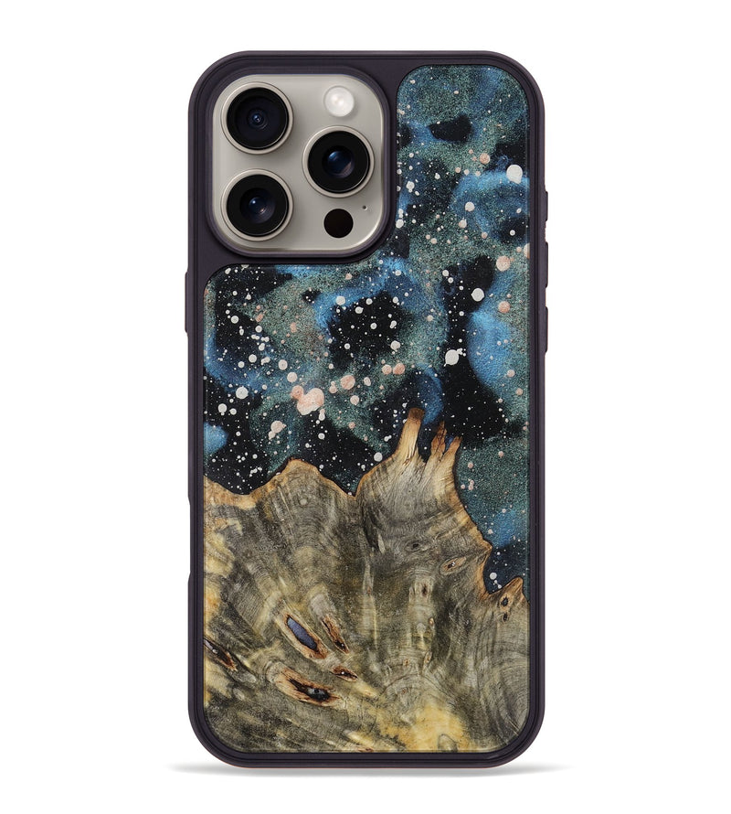iPhone 16 Pro Max Wood+Resin Phone Case - Zuri (Cosmos, 721895)