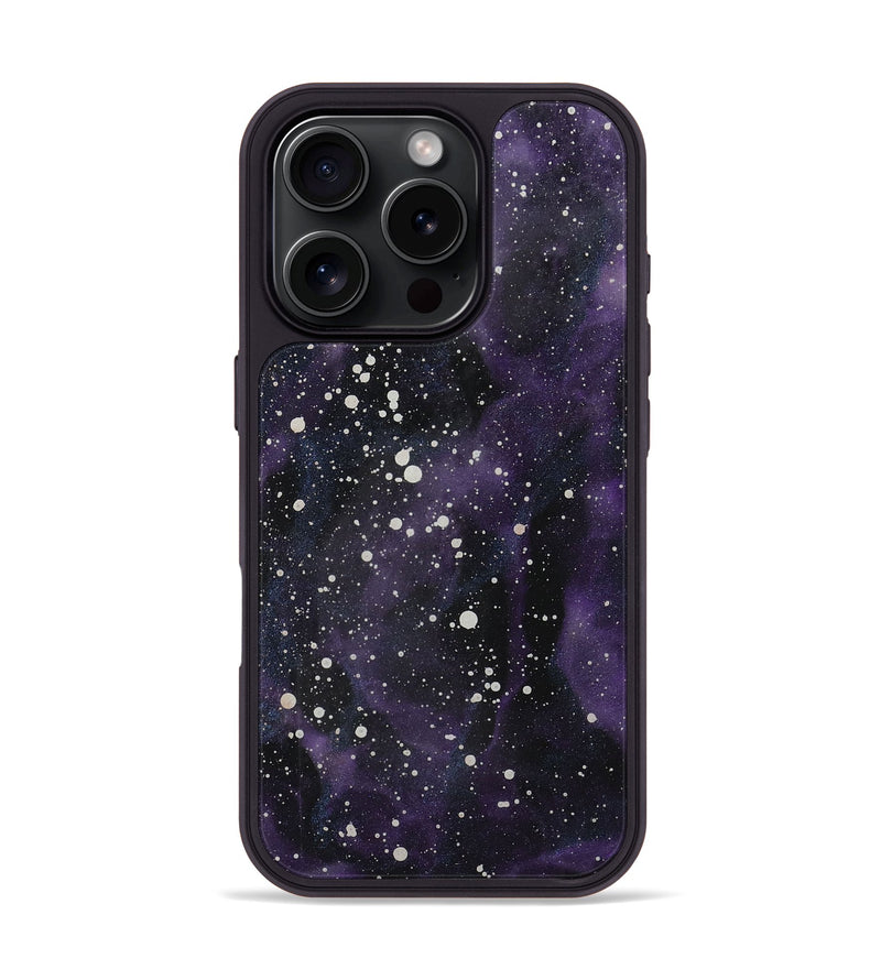 iPhone 16 Pro Wood+Resin Phone Case - Julianna (Cosmos, 721900)