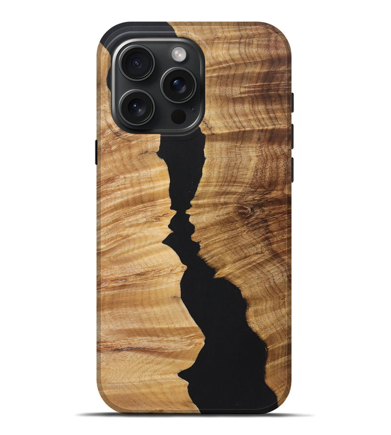 iPhone 16 Pro Max  Live Edge Phone Case - Demetrius (Wood Burl, 722004)