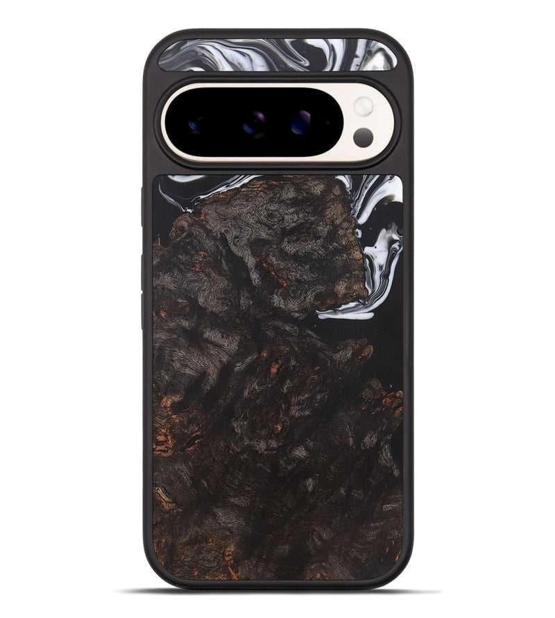 Pixel 9 Pro XL Wood+Resin Phone Case - Adaline (Black & White, 722180)