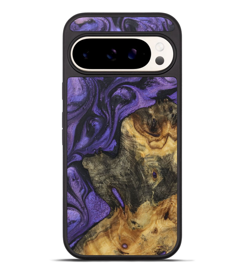 Pixel 9 Pro XL Wood+Resin Phone Case - Eliza (Purple, 722335)
