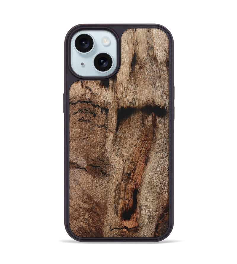 iPhone 15  Phone Case - Julia (Wood Burl, 722536)