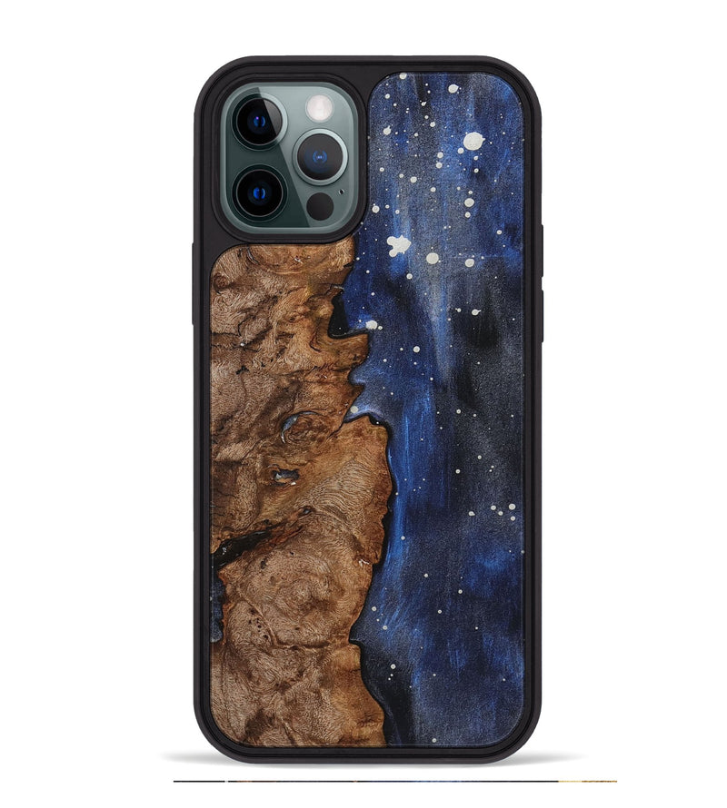 iPhone 12 Pro Max Wood+Resin Phone Case - Clifton (Cosmos, 722564)