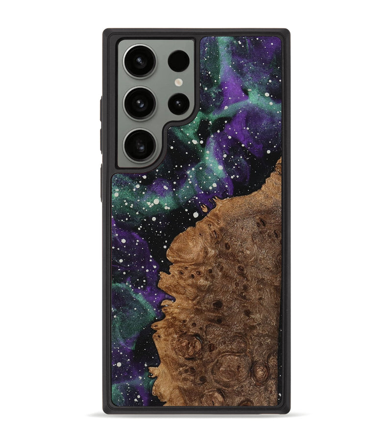 Galaxy S23 Ultra Wood+Resin Phone Case - Shana (Cosmos, 722567)