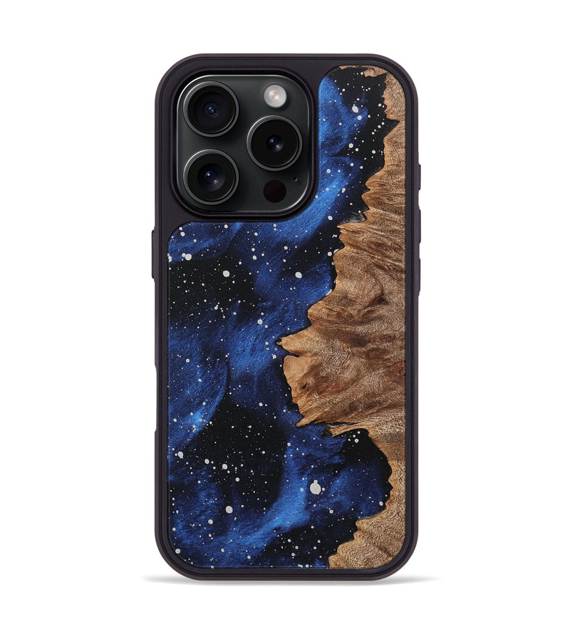iPhone 16 Pro Wood+Resin Phone Case - Skyler (Cosmos, 722578)