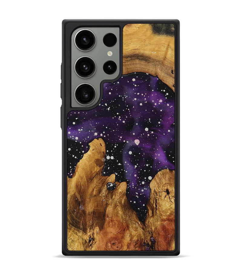 Galaxy S24 Ultra Wood+Resin Phone Case - Trisha (Cosmos, 722579)