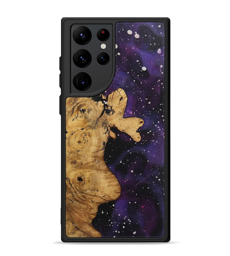 Galaxy S22 Ultra Wood+Resin Phone Case - Whitney (Cosmos, 722583)