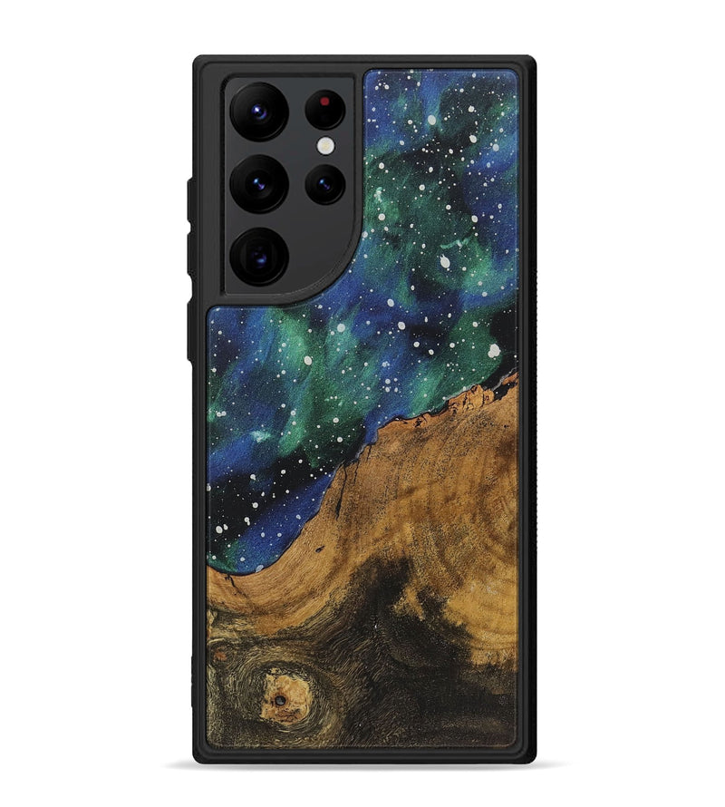 Galaxy S22 Ultra Wood+Resin Phone Case - Raelynn (Cosmos, 722584)