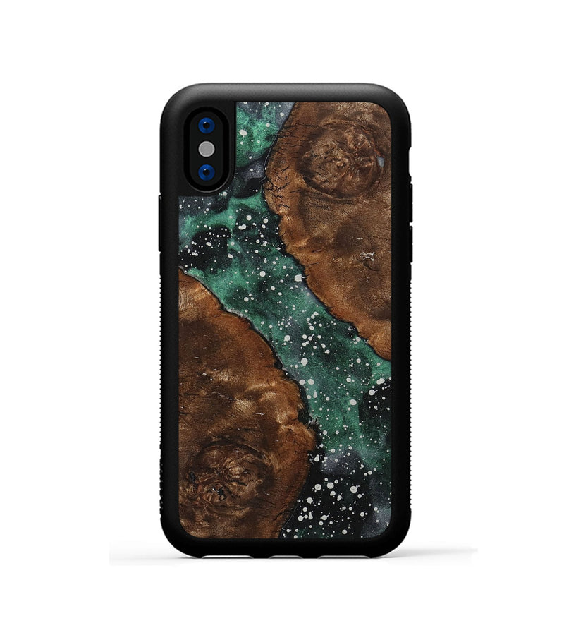 iPhone Xs Wood+Resin Phone Case - Dexter (Cosmos, 722600)