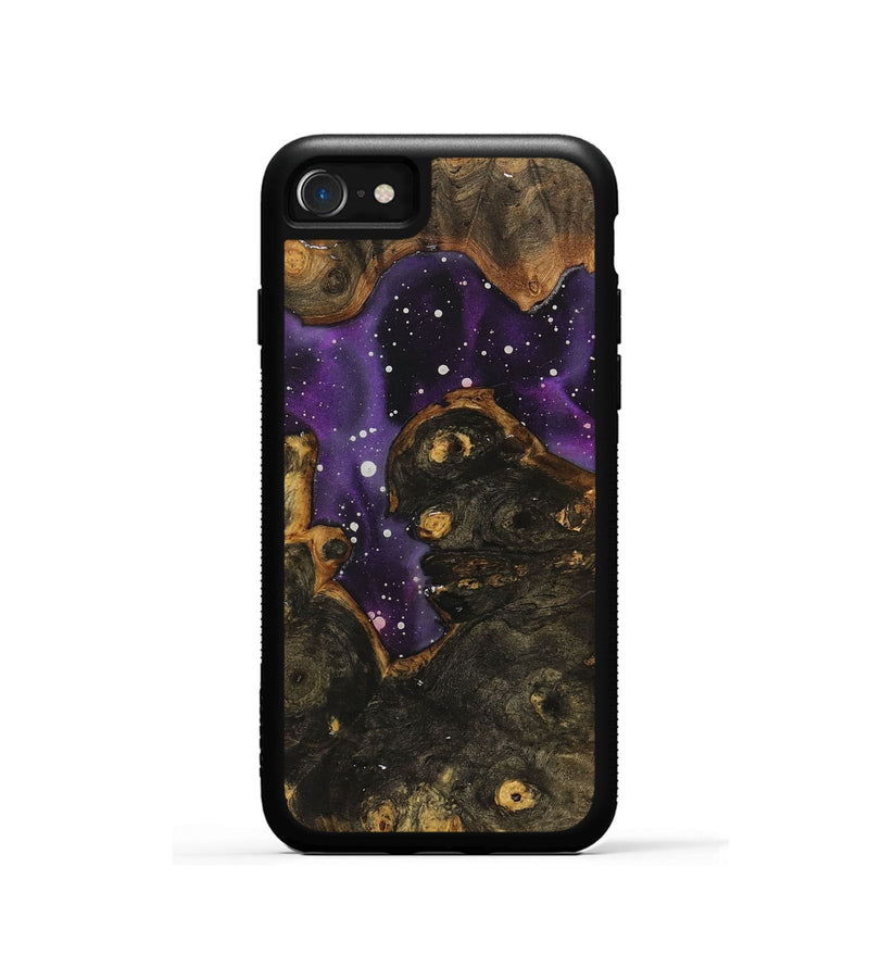iPhone SE Wood+Resin Phone Case - Frankie (Cosmos, 722608)