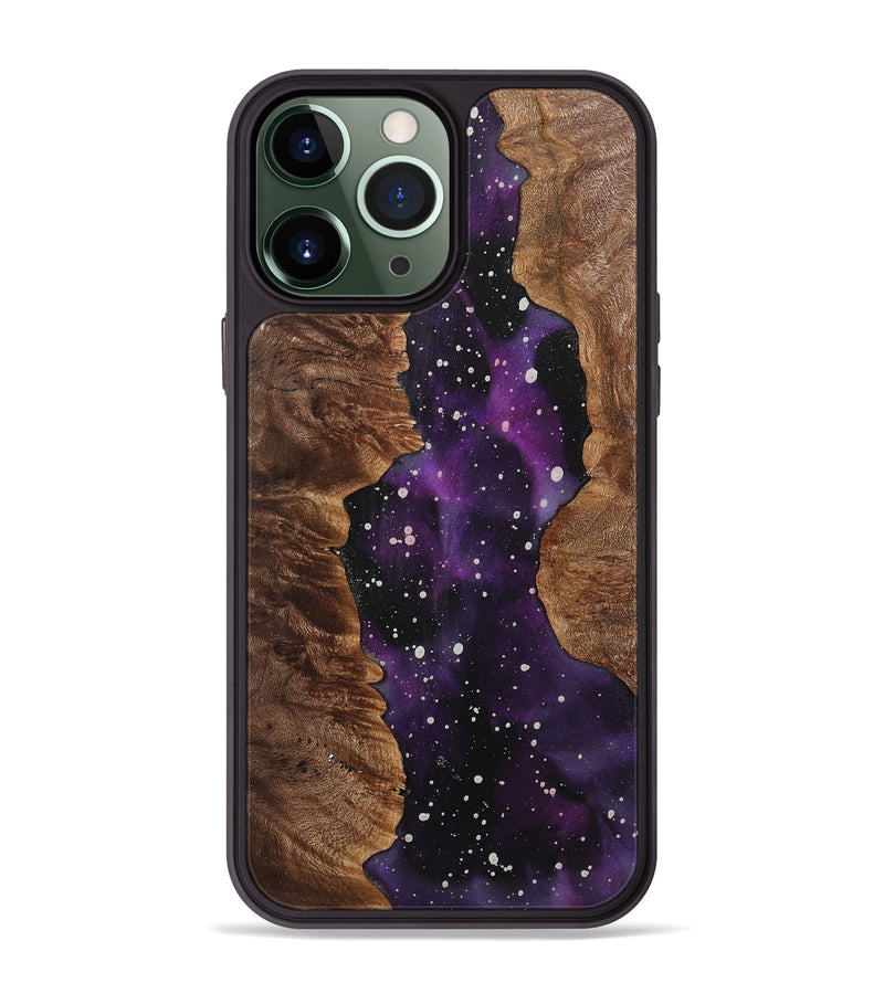 iPhone 13 Pro Max Wood+Resin Phone Case - Jill (Cosmos, 722609)