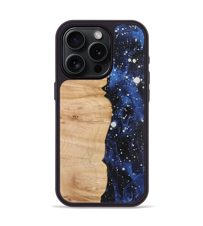 iPhone 15 Pro Wood+Resin Phone Case - Arturo (Cosmos, 722631)
