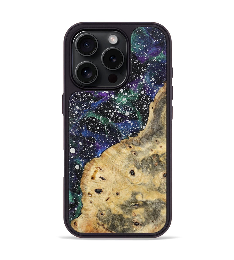 iPhone 16 Pro Wood+Resin Phone Case - Rosemary (Cosmos, 722645)
