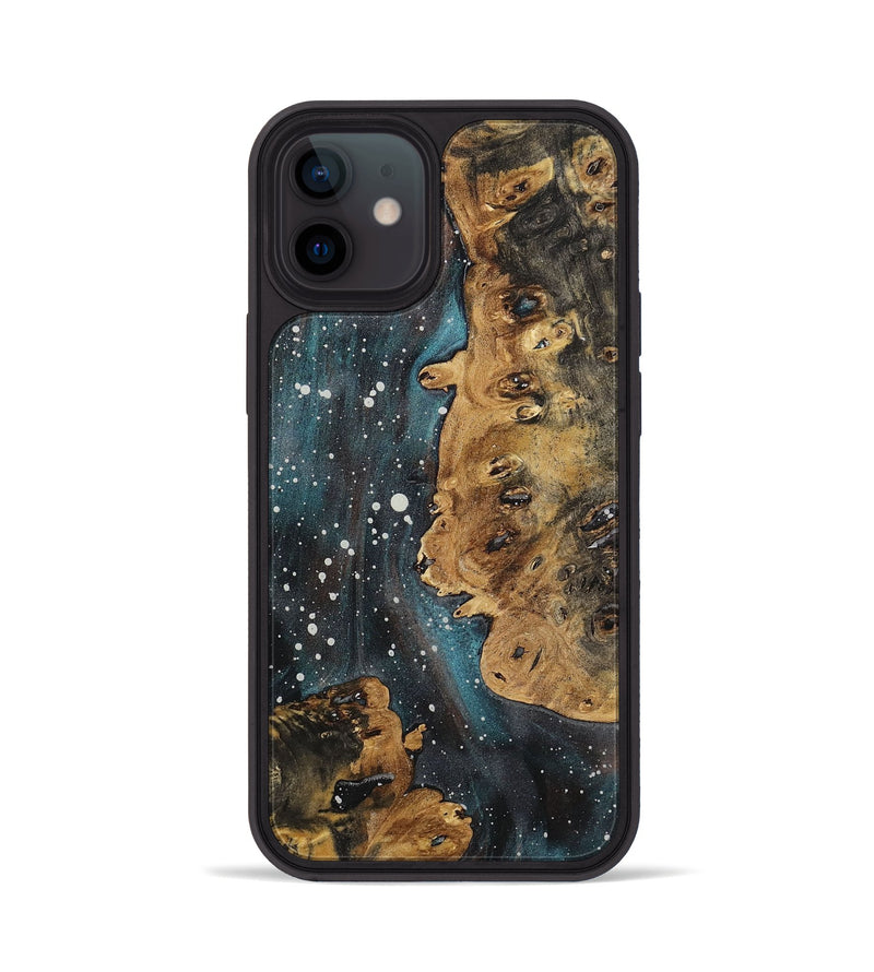 iPhone 12 Wood+Resin Phone Case - Cierra (Cosmos, 722648)
