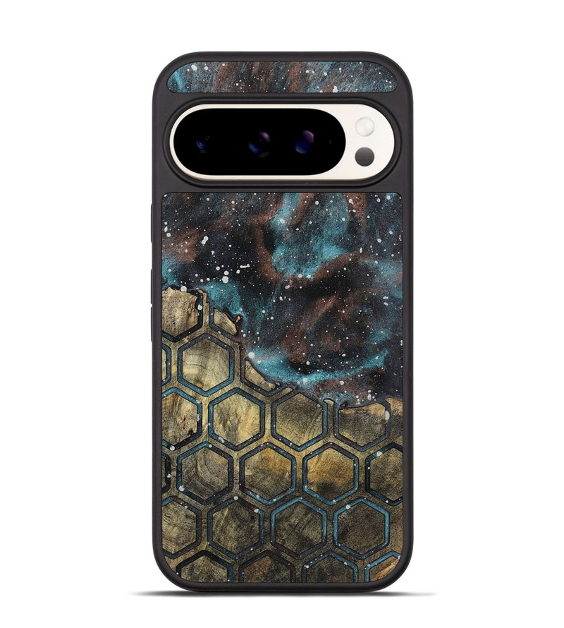 Pixel 9 Pro Wood+Resin Phone Case - Liliana (Cosmos, 722656)