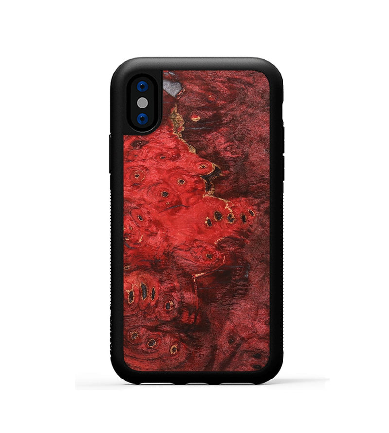 iPhone Xs  Phone Case - Tricia (Wood Burl, 723092)