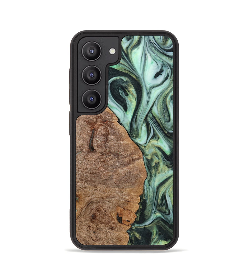 Galaxy S23 Wood Phone Case - Mckenna (Green, 723470)