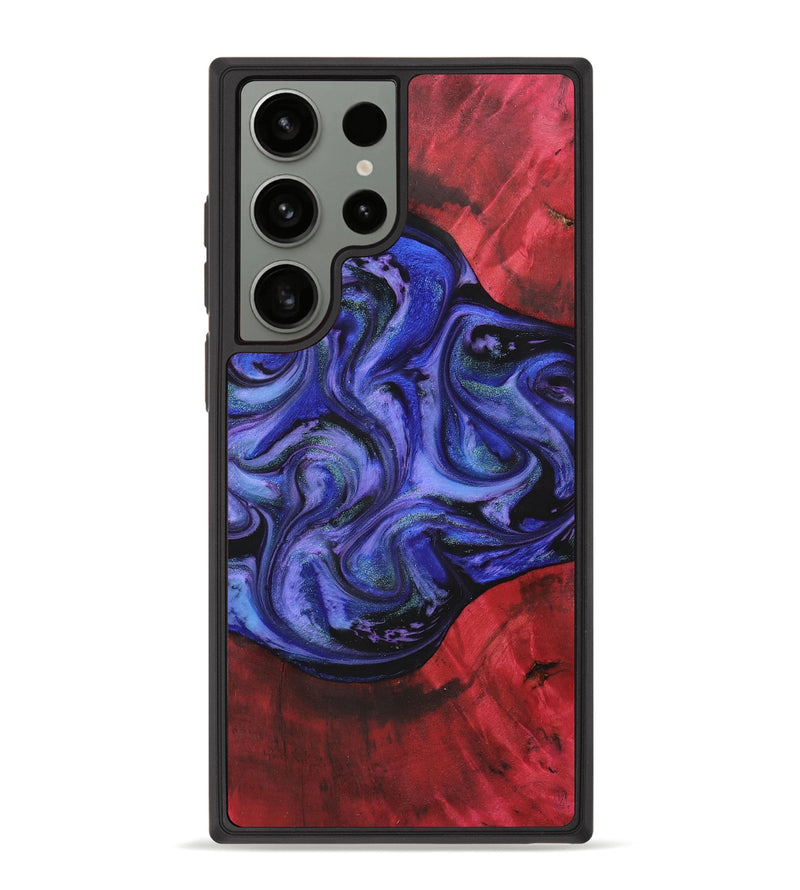 Galaxy S23 Ultra Wood Phone Case - Debbie (Purple, 723514)