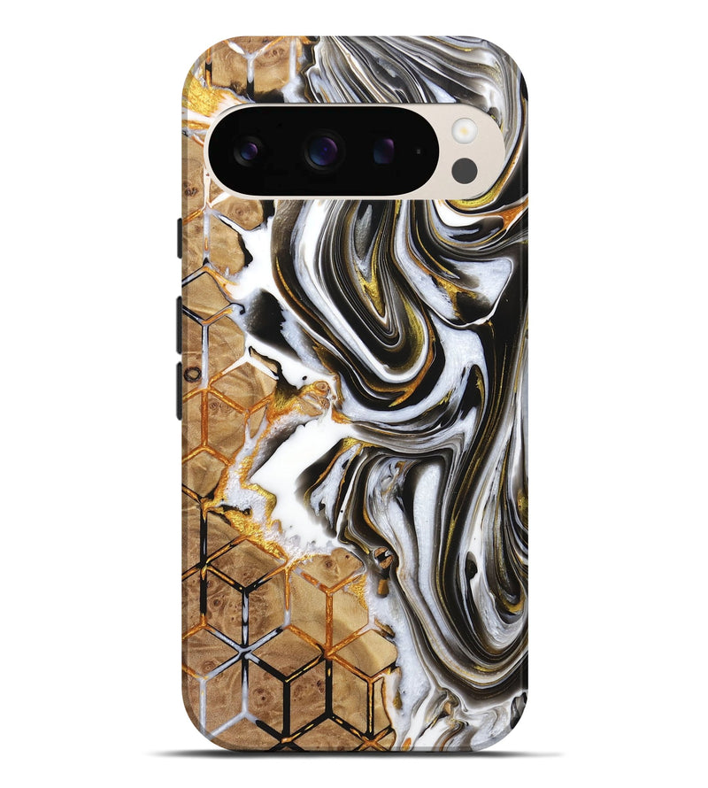 Pixel 9 Pro XL Wood Live Edge Phone Case - Caitlyn (Pattern, 723647)